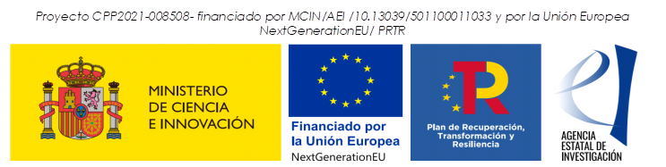 Proyecto financiado por la Unión Europea NextGenerationEU